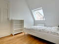 attic apartment München Neuhausen 02 sleeping area 7084