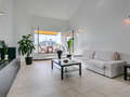 roof terrace apartment München Arabellapark 01 living room 7279