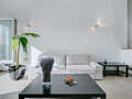 roof terrace apartment München Arabellapark 03 living room 7279