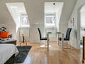 attic apartment München Altstadt 02 living room 8000