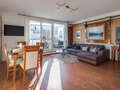 roof terrace apartment München Bogenhausen 01 living room 8467