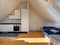 attic apartment München Obermenzing 01 living room 9287