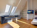 attic apartment München Obermenzing 02 living room 9287