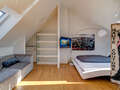 attic apartment München Obermenzing 03 living room 9287