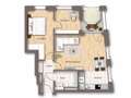 apartment München Obersendling 01 floor plan 9445