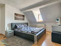 attic apartment München Haidhausen 01 sleeping area 9579