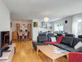 apartment with garden 	 München Forstenried 04 living room 9703
