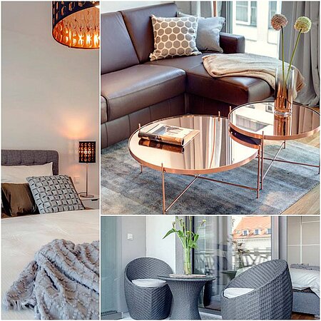 ID 9937: Lehel Höfe: harmonic, cozy color and furnishing concept