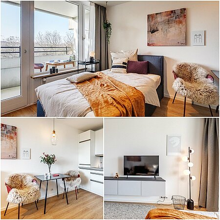 ID 12031: First occupancy: pretty apartment with balcony