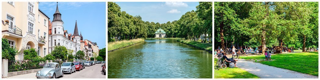 Photos of the surroundings in Nymphenburg-Gern