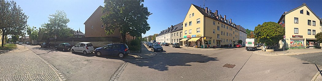 Photos of the Kleinhadern district Photos of the surroundings in Kleinhadern